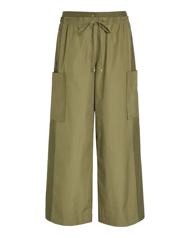 3.1 phillip lim drawstring-fastening cargo pants - Grün Grün