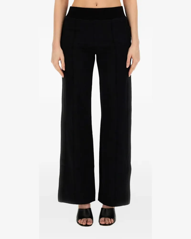 OFF-WHITE wide-leg trousers - Schwarz Schwarz