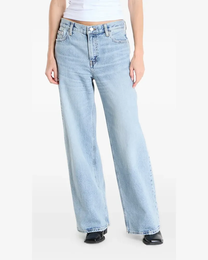Calvin Klein wide-leg jeans - Blau Blau