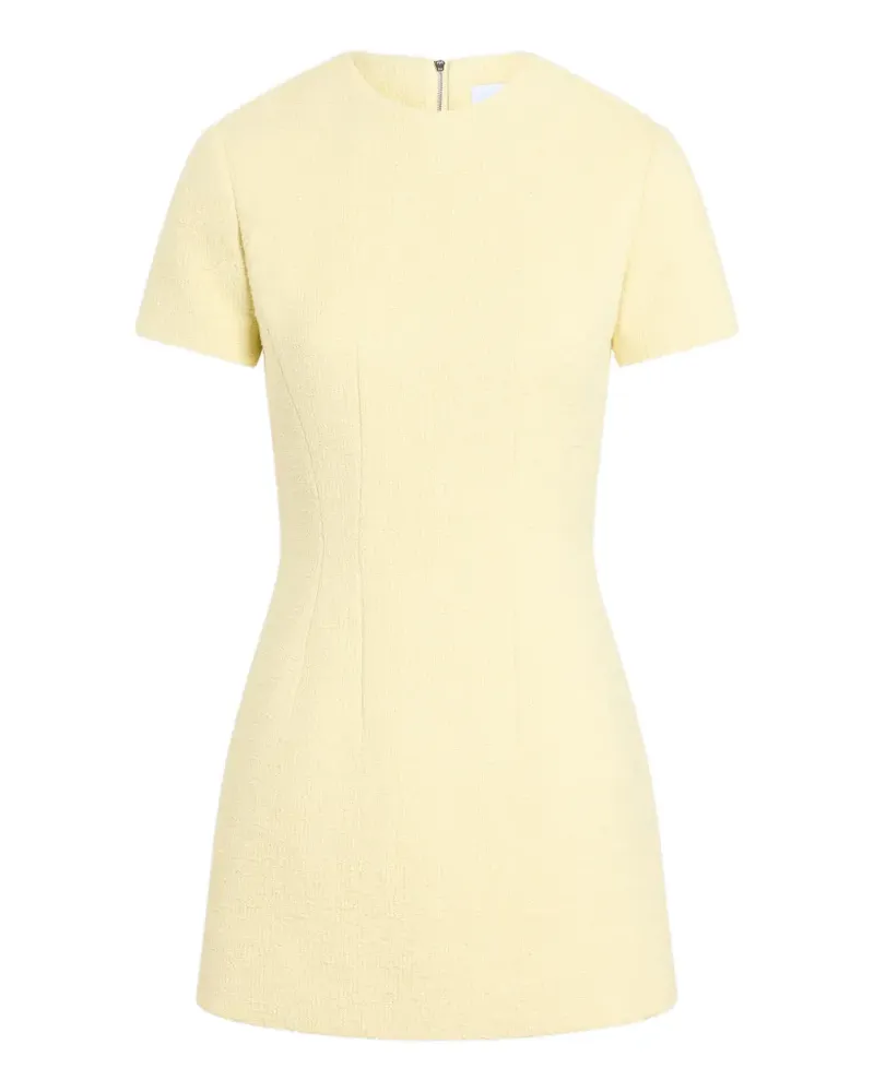 Patou Minikleid mit Reißverschluss hinten - Gelb Gelb