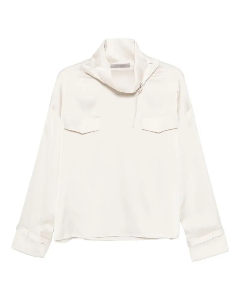 D.EXTERIOR panelled blouse - Weiß Weiß