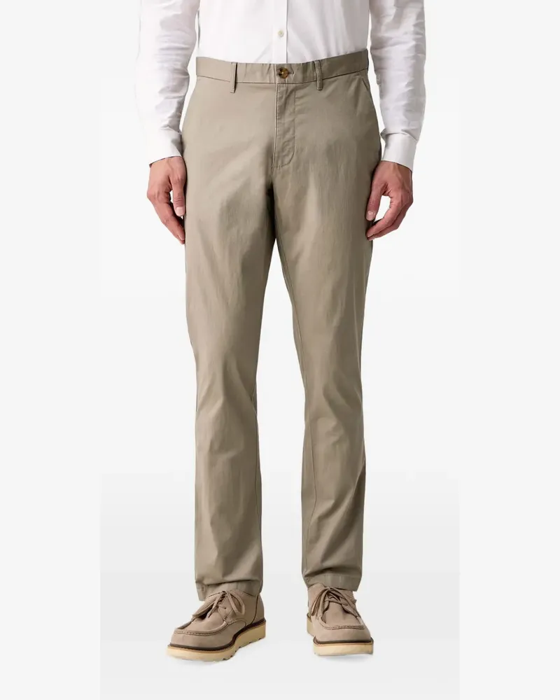 Michael Kors cotton-blend chino trousers with a slim fit - Nude Nude