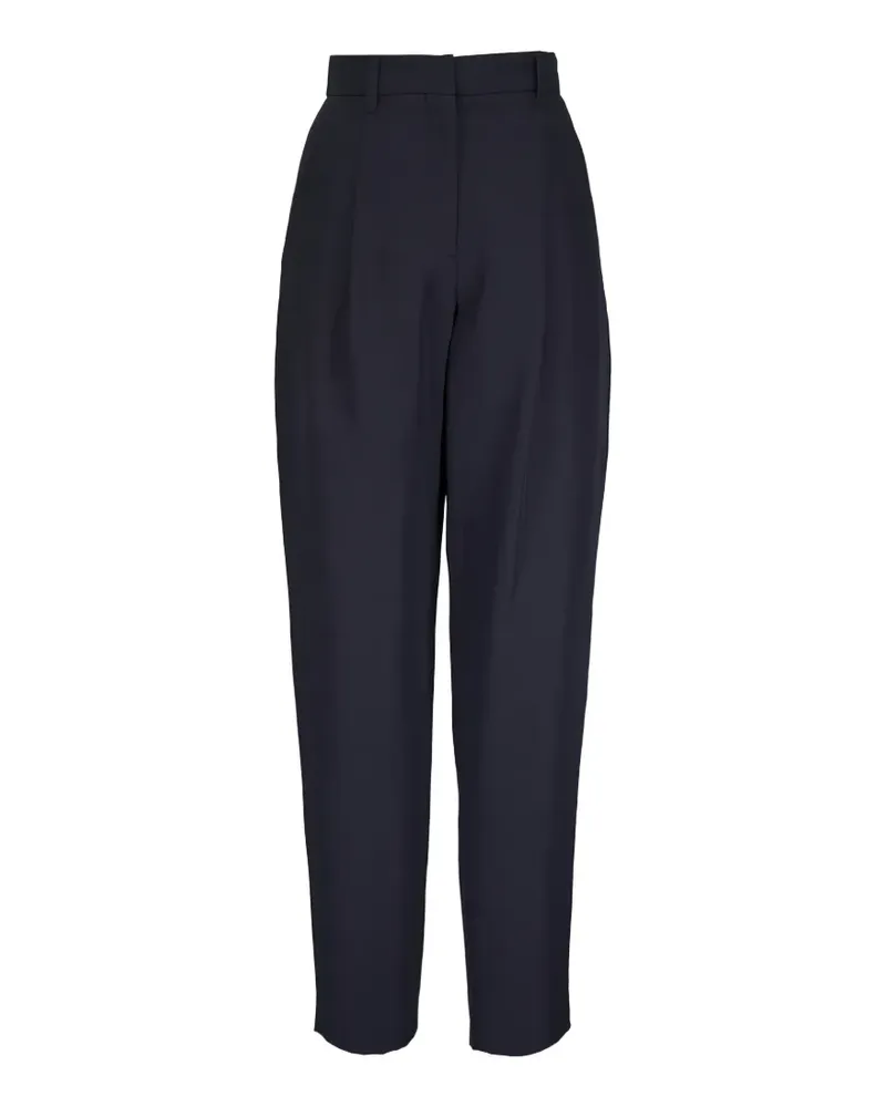 Dorothee Schumacher pleated tapered trousers - Blau Blau