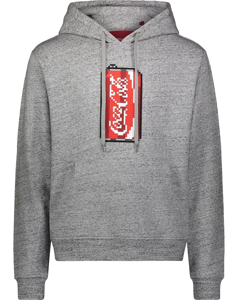 Mostly Heard Rarely Seen Hoodie mit Soda-Print - Grau Grau