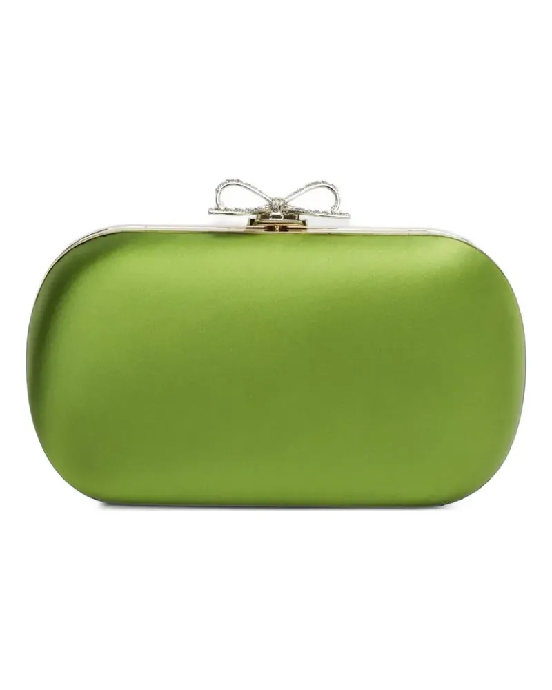 Self-Portrait Green Clutch - Grün Grün