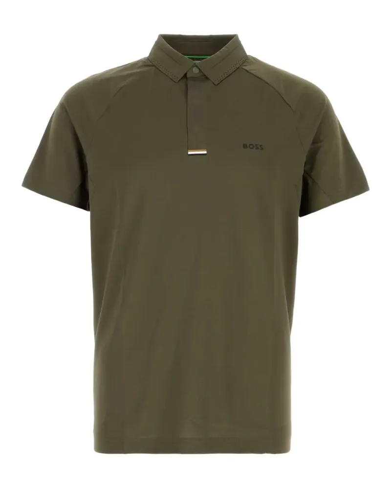 HUGO BOSS Paddy Active Poloshirt aus Stretch-Piqué - Grün Grün