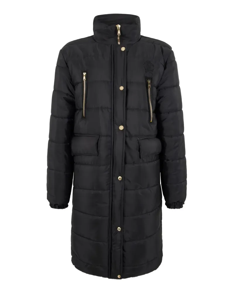 Roberto Cavalli quilted puffer coat - Schwarz Schwarz