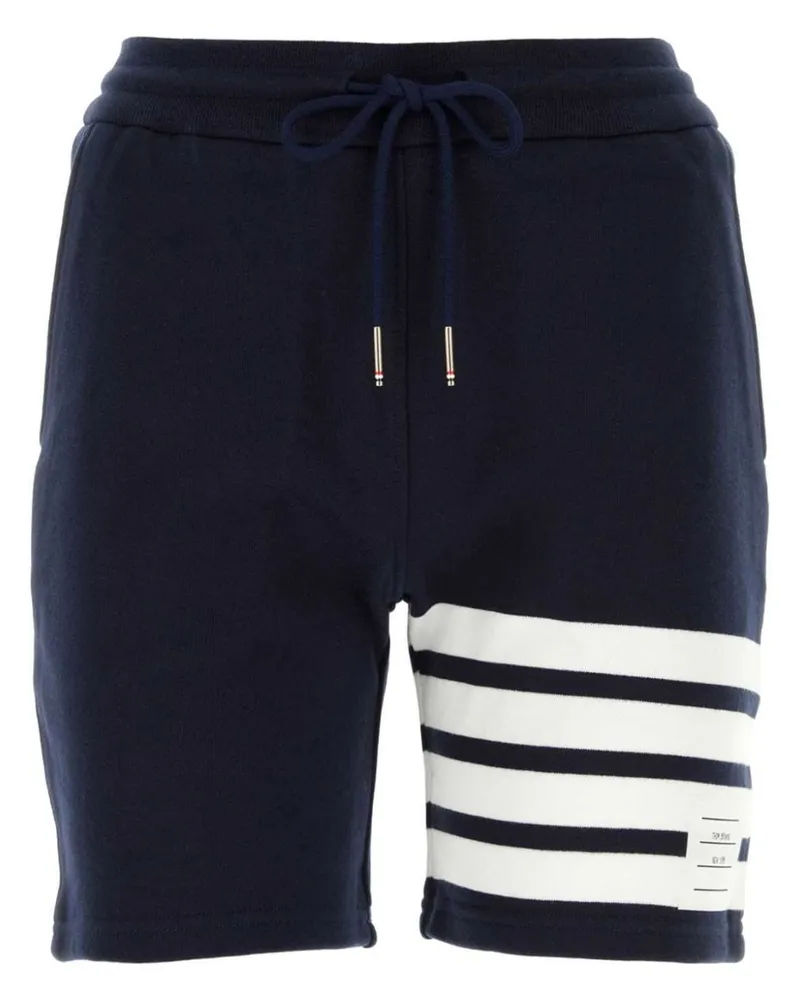 Thom Browne Joggingshorts mit Streifen - Blau Blau