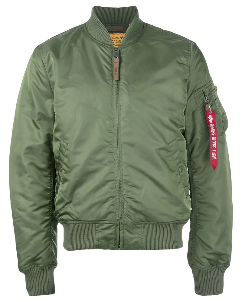 Alpha Industries Klassische Bomberjacke Grün