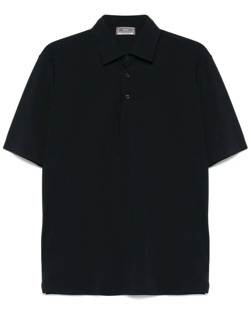 Herno Spring Poloshirt - Schwarz Schwarz