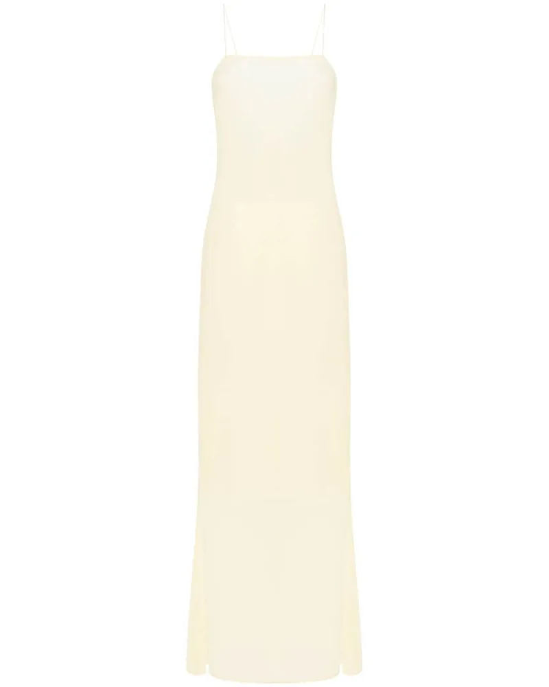 Jacquemus La Robe Brezza Camisole-Kleid - Gelb Gelb