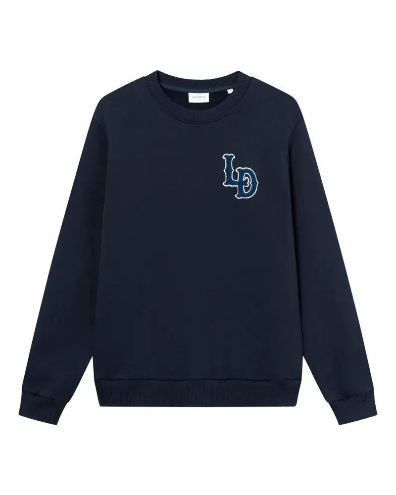 LES DEUX patch brady knitwear - Blau Blau