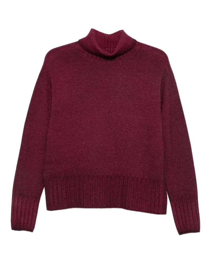 Arovescio Pullover mit Rollkragen - Rot Rot
