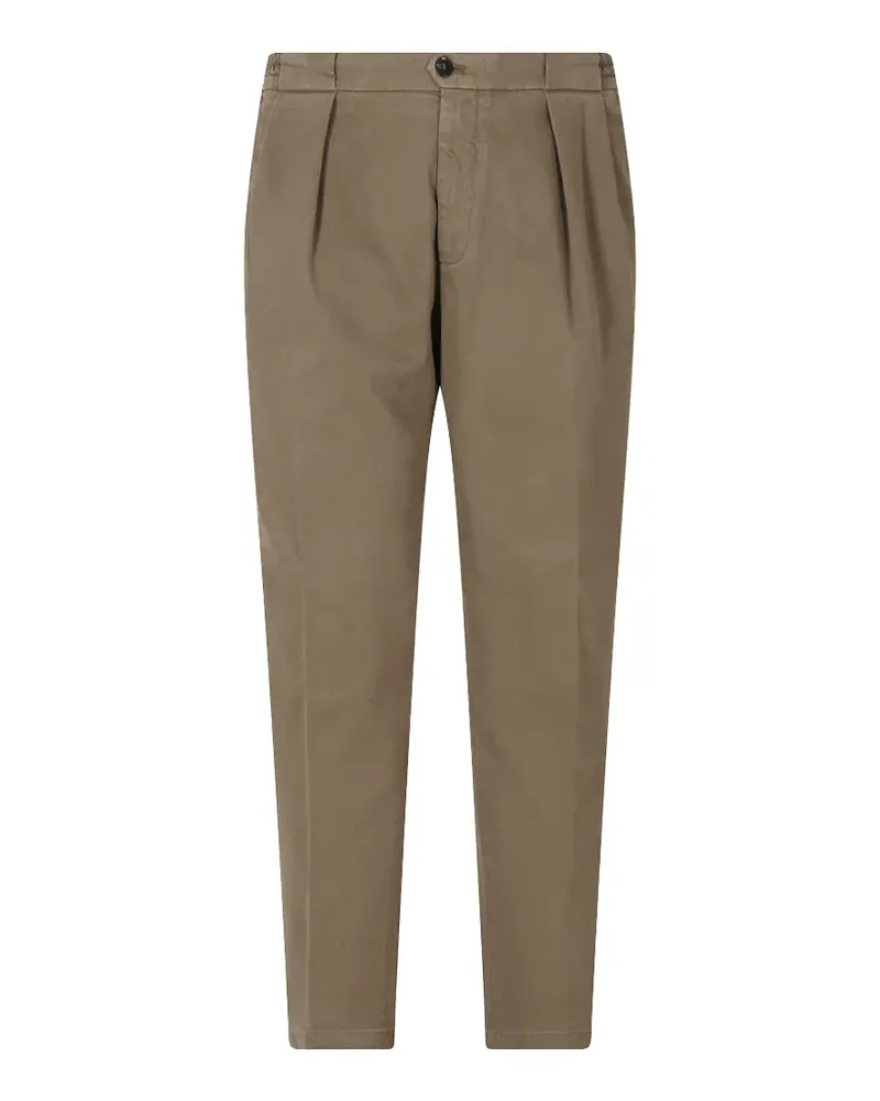 Briglia 1949 Portobello pleated trousers - Grün Grün