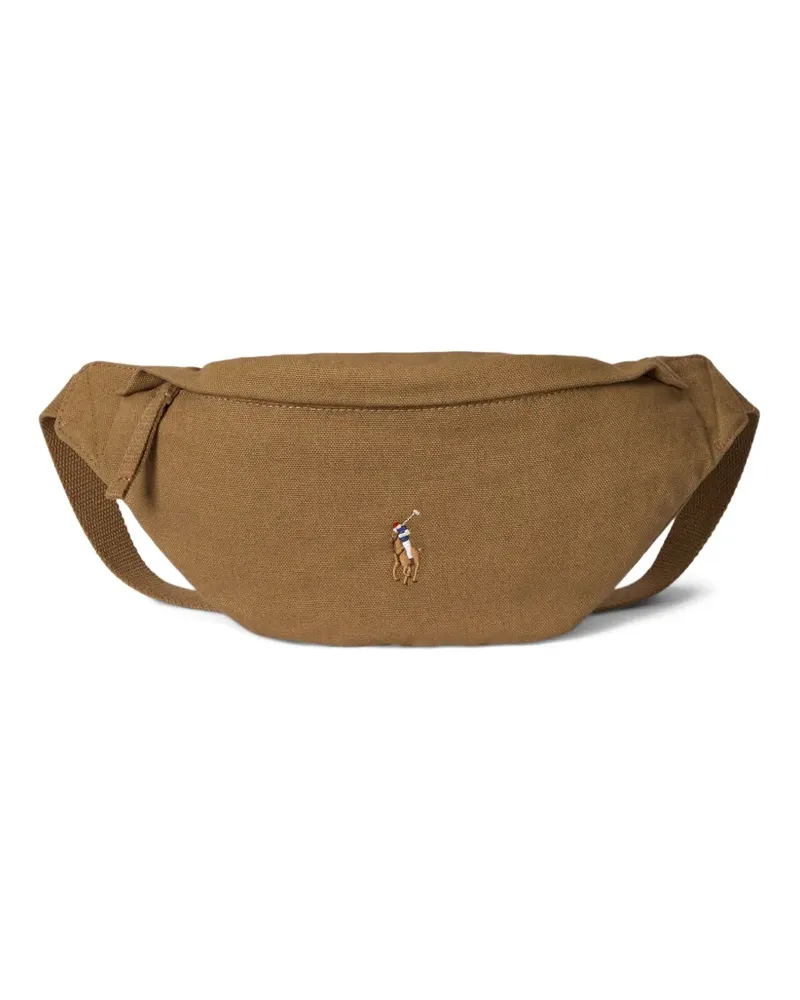Ralph Lauren embroidered-logo belt bag - Braun Braun