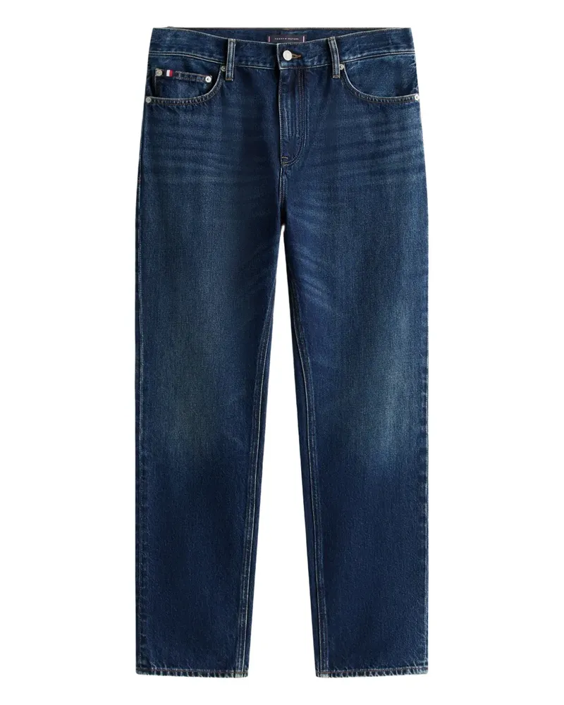 Tommy Hilfiger five-pockets regular straight jeans - Blau Blau