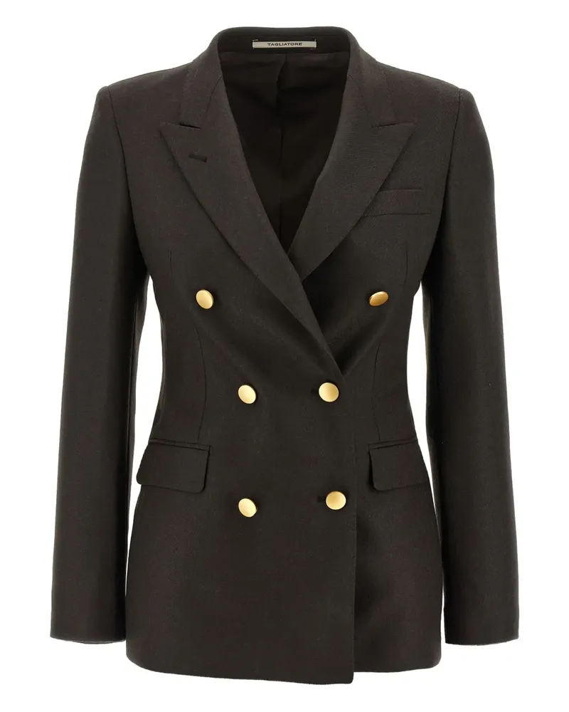Tagliatore Doppelreihiger Blazer - Braun Braun