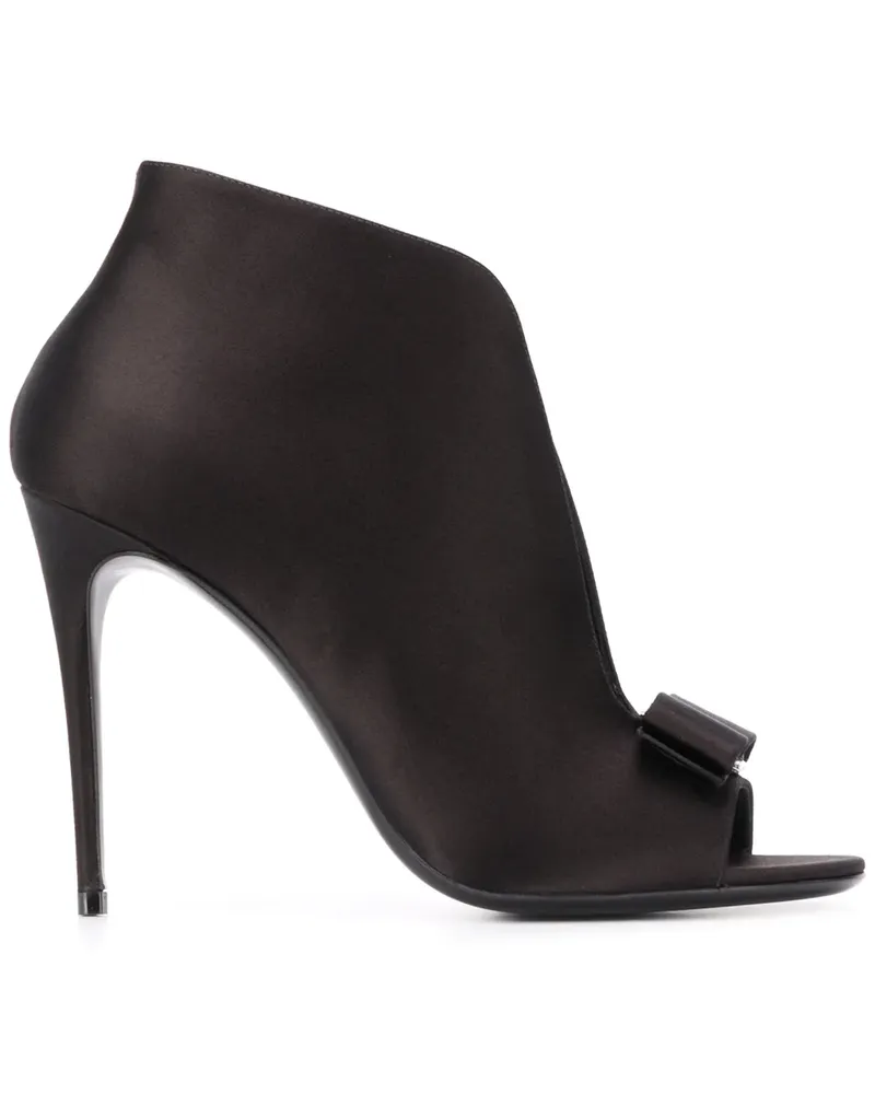 Ferragamo Stiefel mit Vara-Schleife, 110mm - Schwarz Schwarz