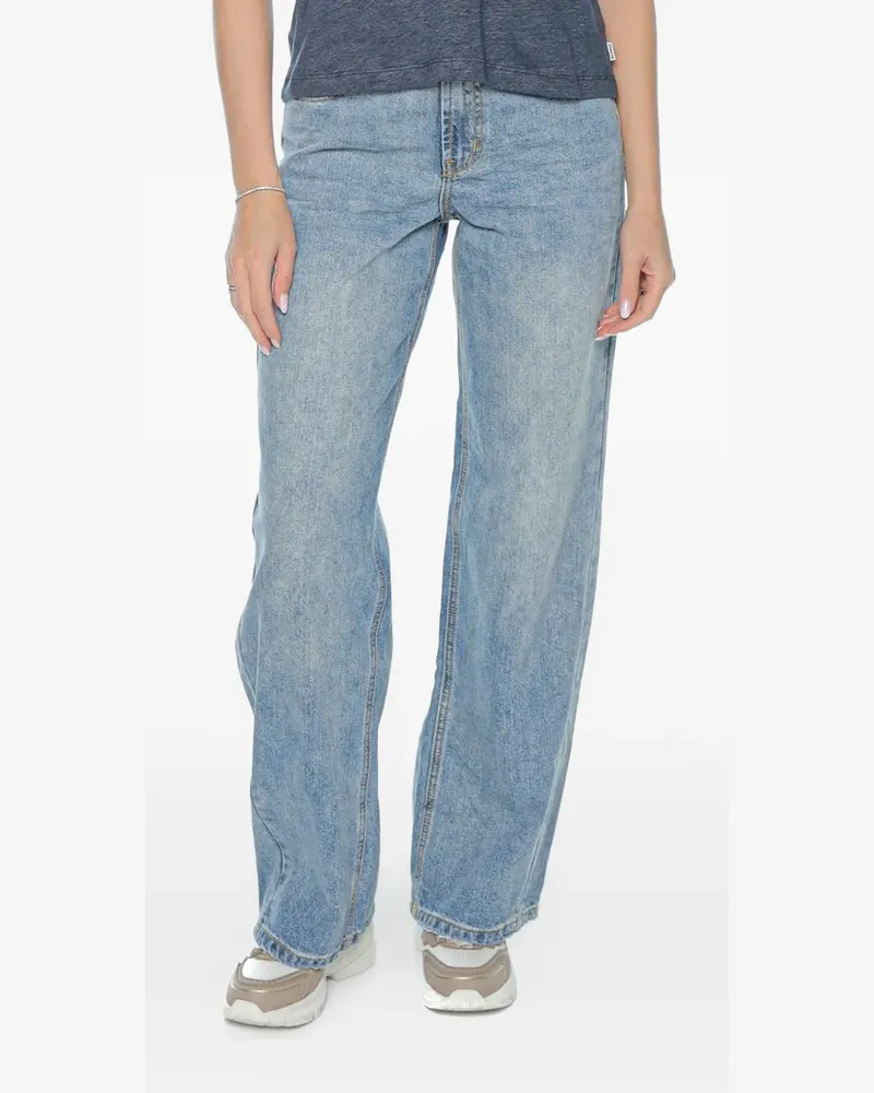 One Teaspoon Jackson Jeans mit weitem Bein - Blau Blau