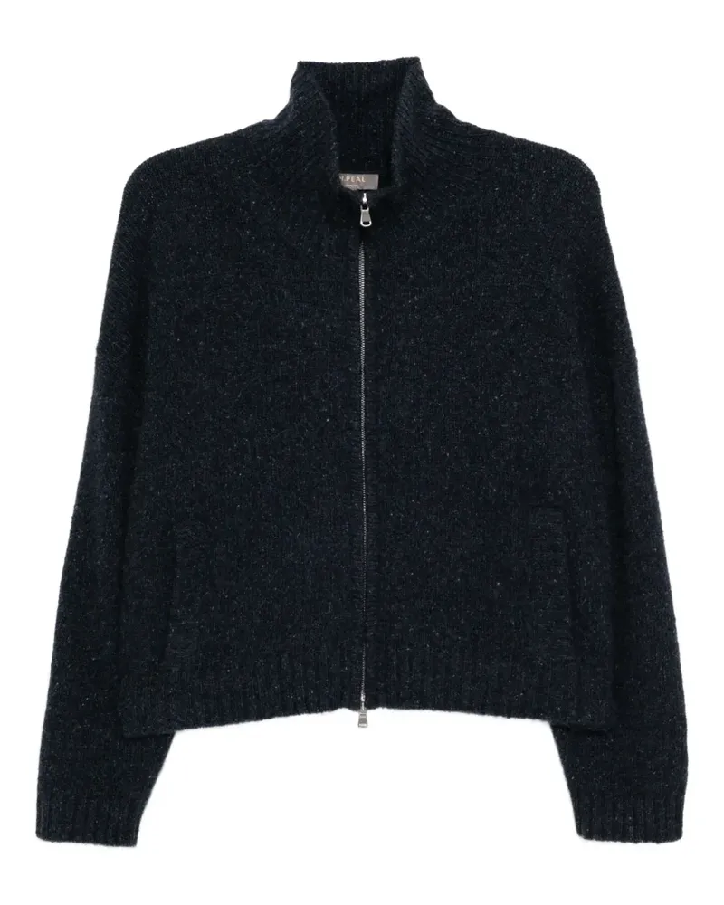N.Peal Marl Cardigan - Blau Blau