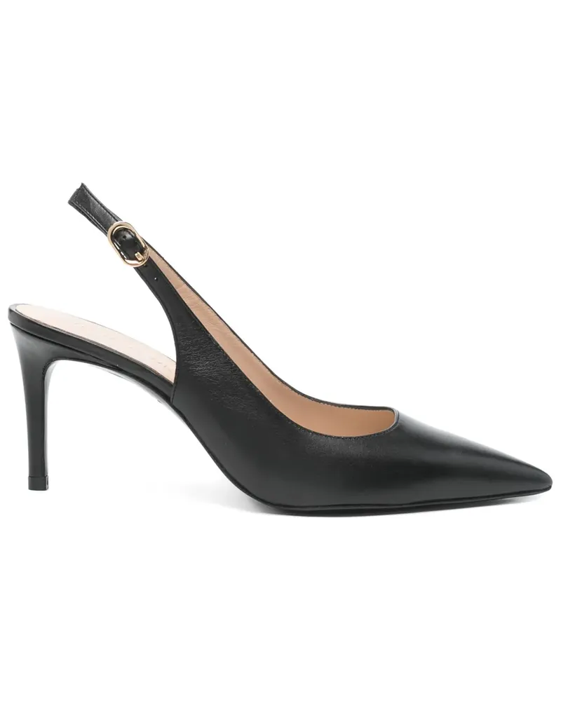 Stuart Weitzman Power Pumps 75mm - Schwarz Schwarz