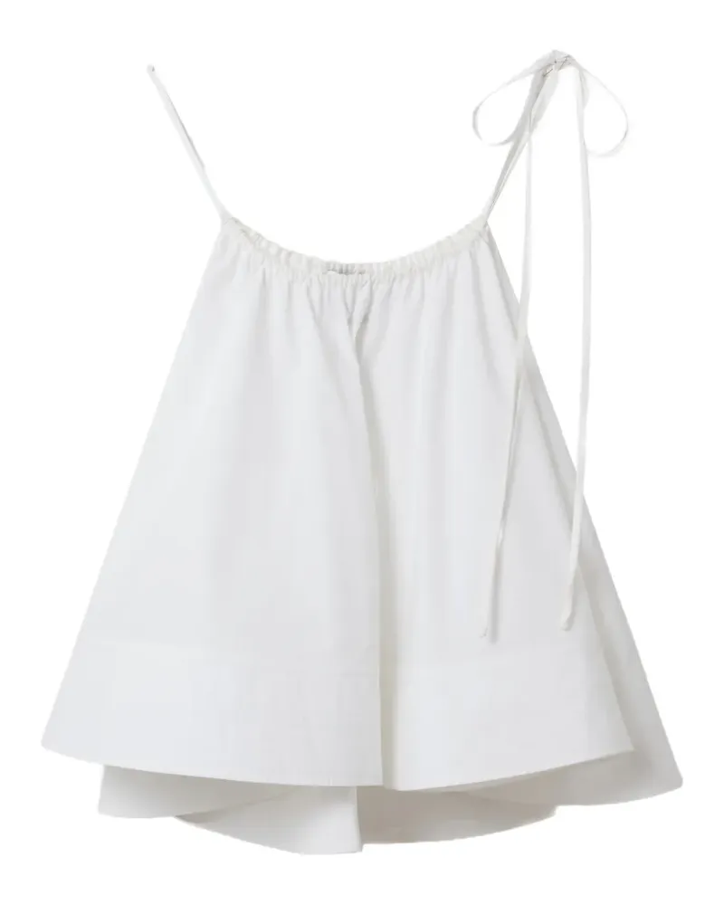 Stella McCartney Top mit Schleifenverschluss - Weiß Weiß