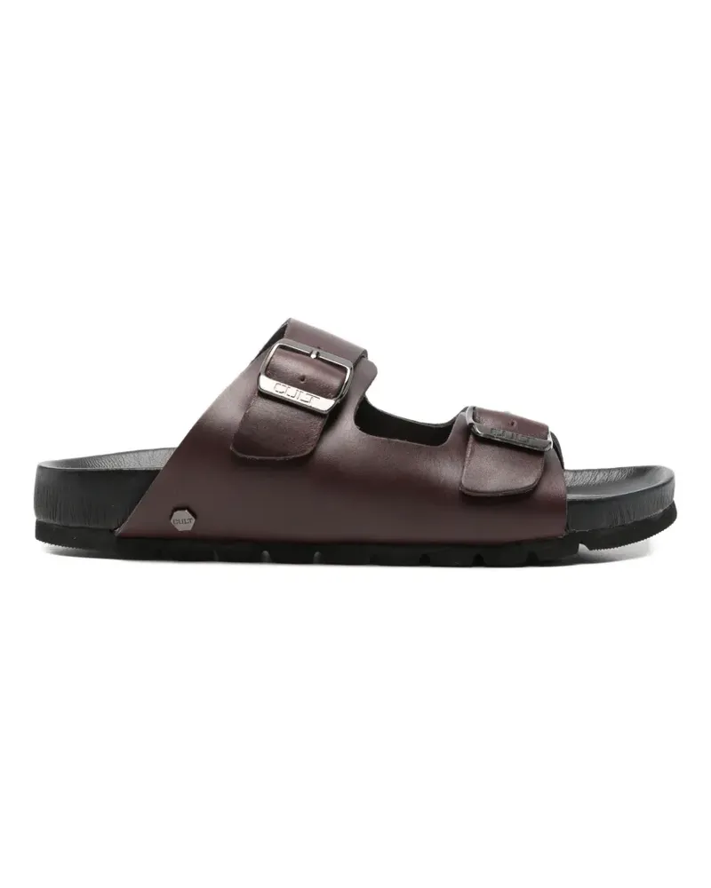 Cult Scorpion 4781 buckle-fastening leather sandals - Braun Braun