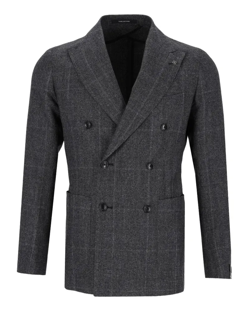 Tagliatore Montecarlo Anzug mit Prince of Wales-Karo - Grau Grau