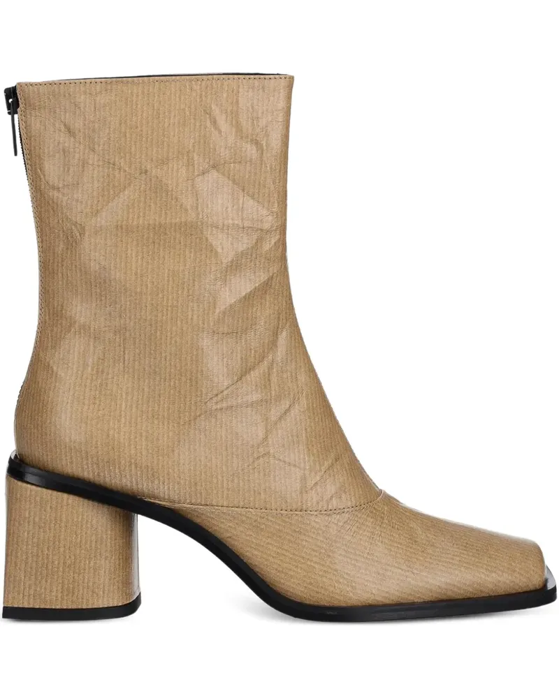 Kenzo Kimi Stiefel mit eckiger Kappe 75mm - Nude Nude