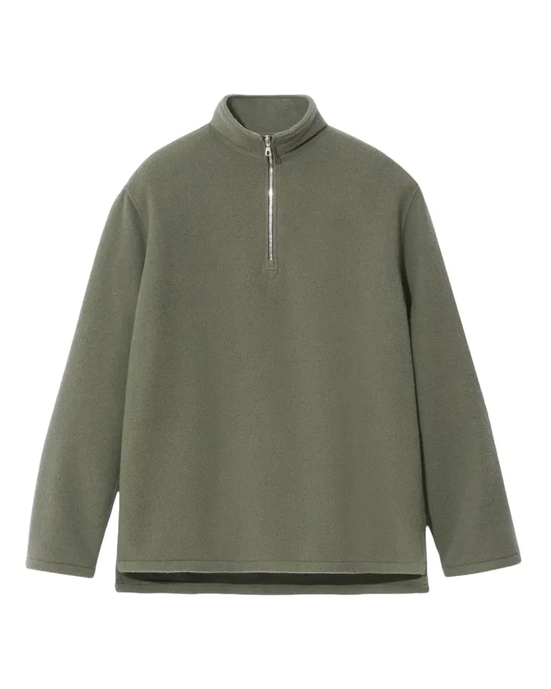 Rier Fleecejacke mit Reißverschluss - Grün Grün