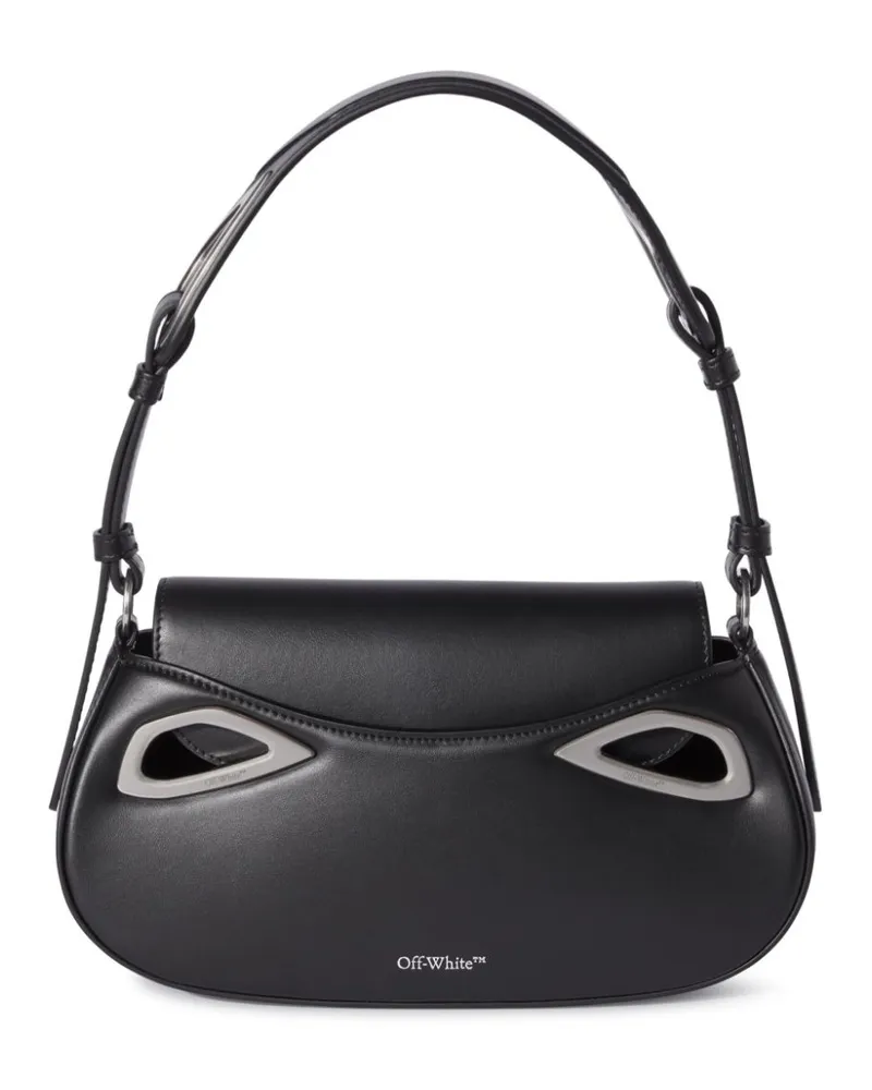 OFF-WHITE Clam Schultertasche - Schwarz Schwarz