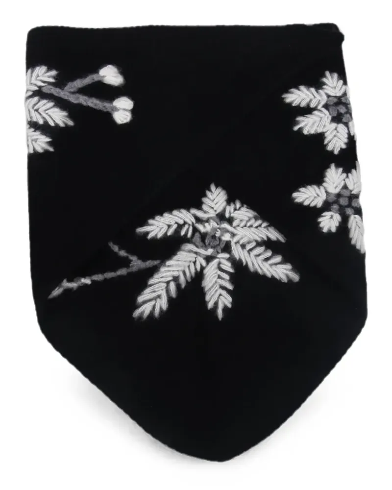 P.A.R.O.S.H. cashmere bandana - Schwarz Schwarz