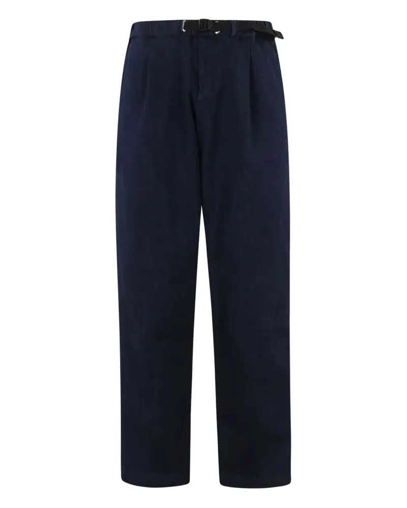 PLAN C Hose mit Falten - Blau Blau