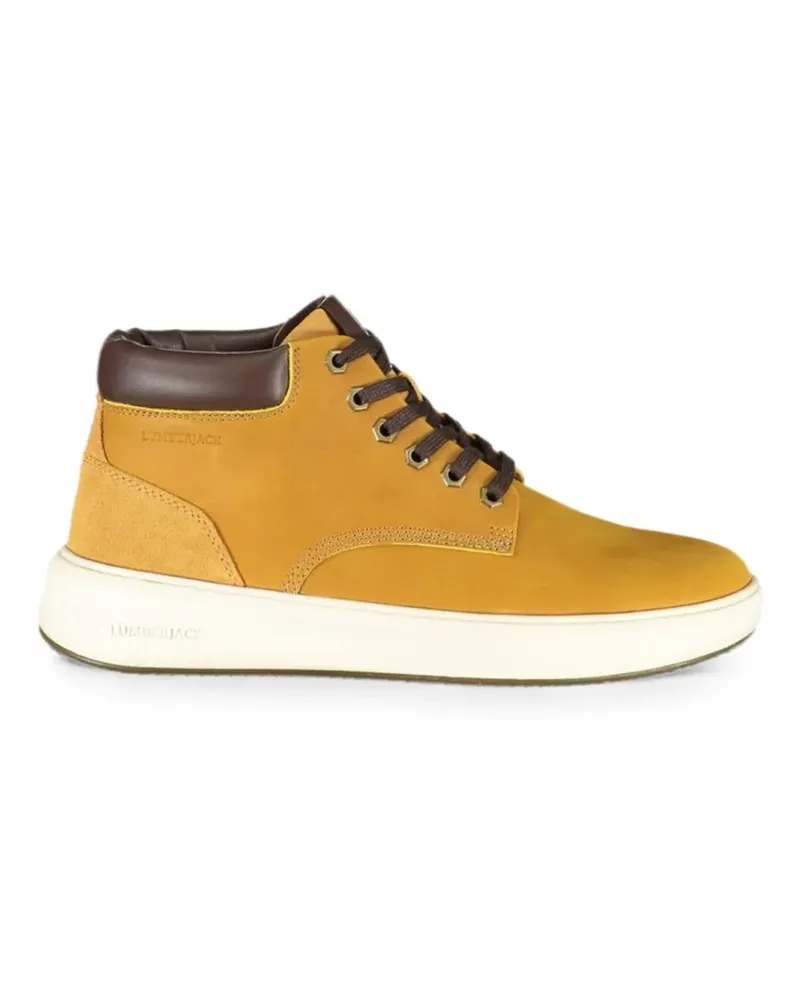 Lumberjack lace-up high-top sneakers - Gelb Gelb