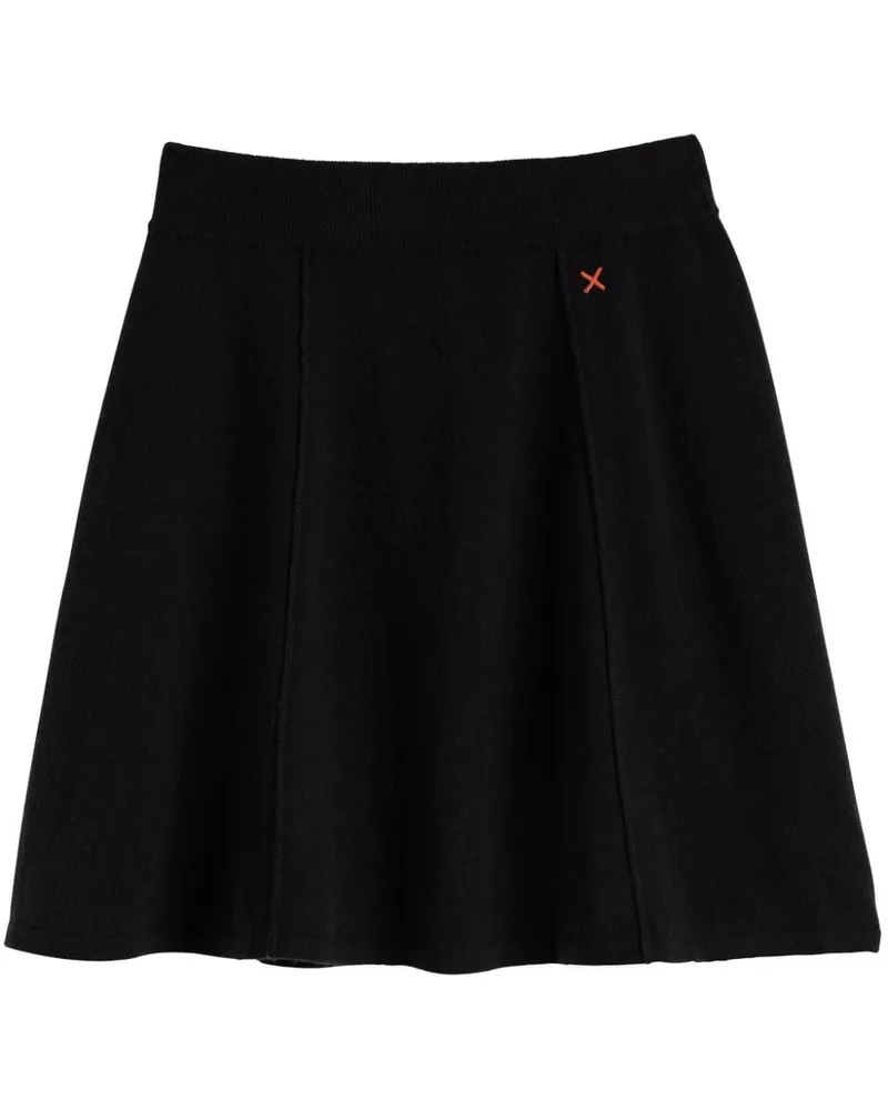Chinti & Parker Gestrickter Minirock - Schwarz Schwarz