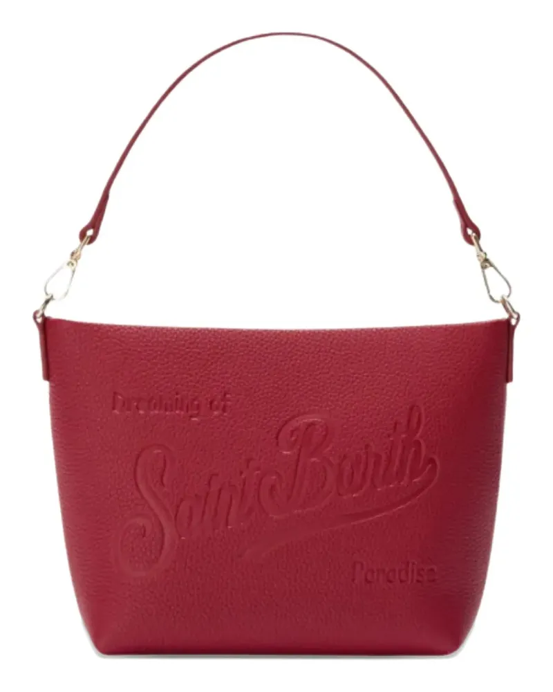 MC2 Saint Barth Aline Tote Bag mit Logo-Prägung - Rot Rot