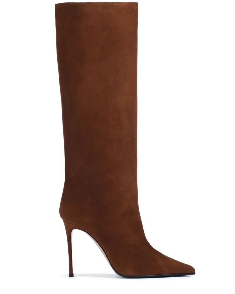 Le Silla Eva Stiefel 100mm - Braun Braun