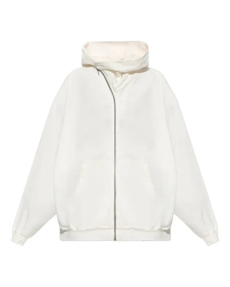 DRKSHDW by Rick Owens zip-up hoodie - Weiß Weiß