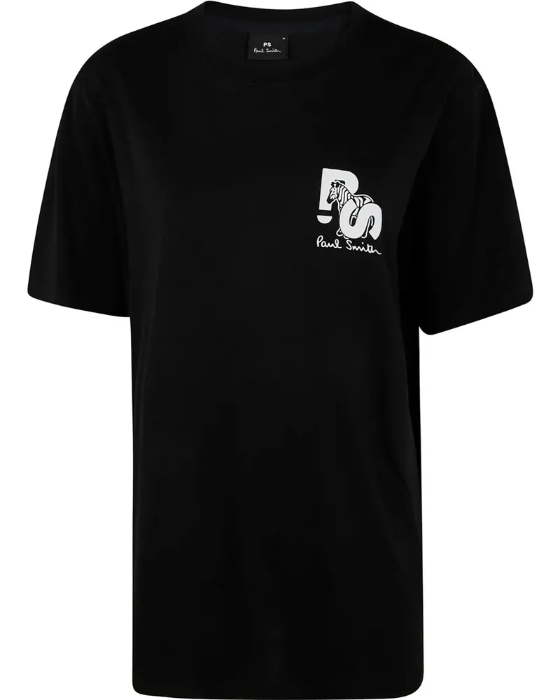 Paul Smith T-Shirt mit Logo-Print - Schwarz Schwarz
