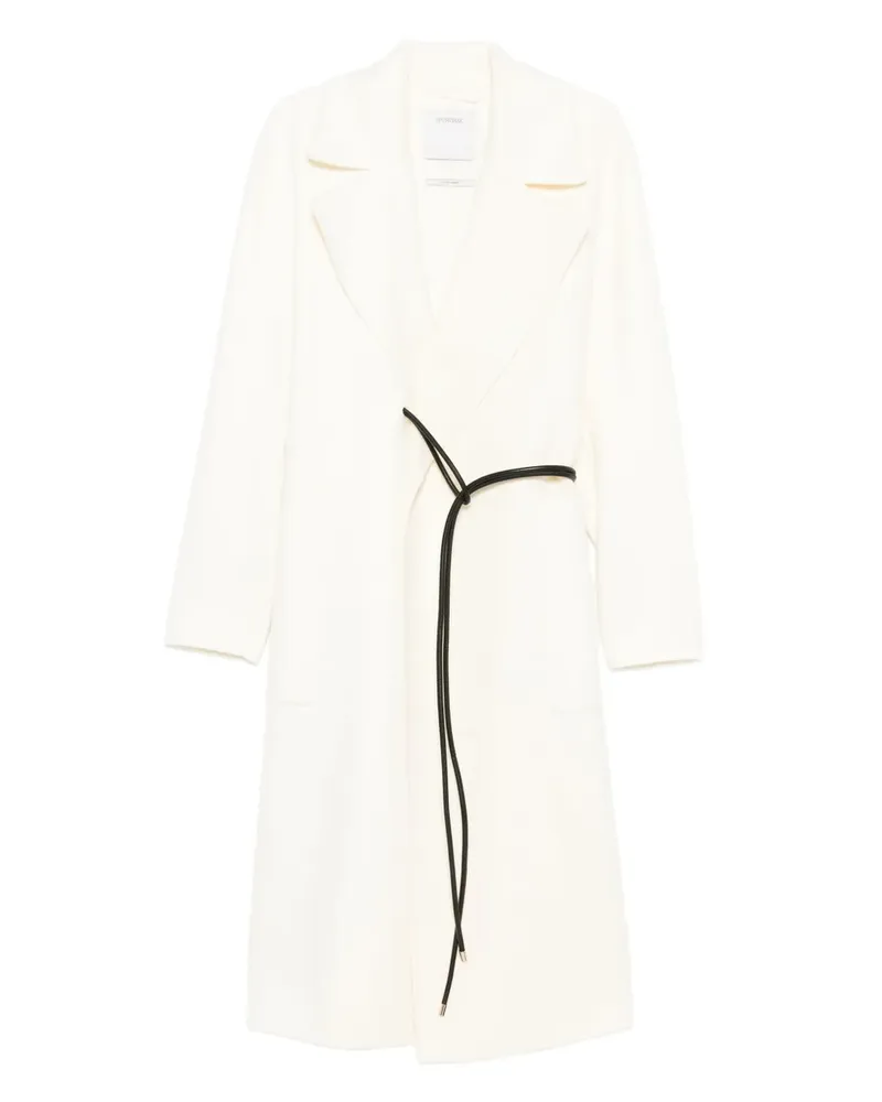 SPORTMAX Mantel mit Knoten - Nude Nude