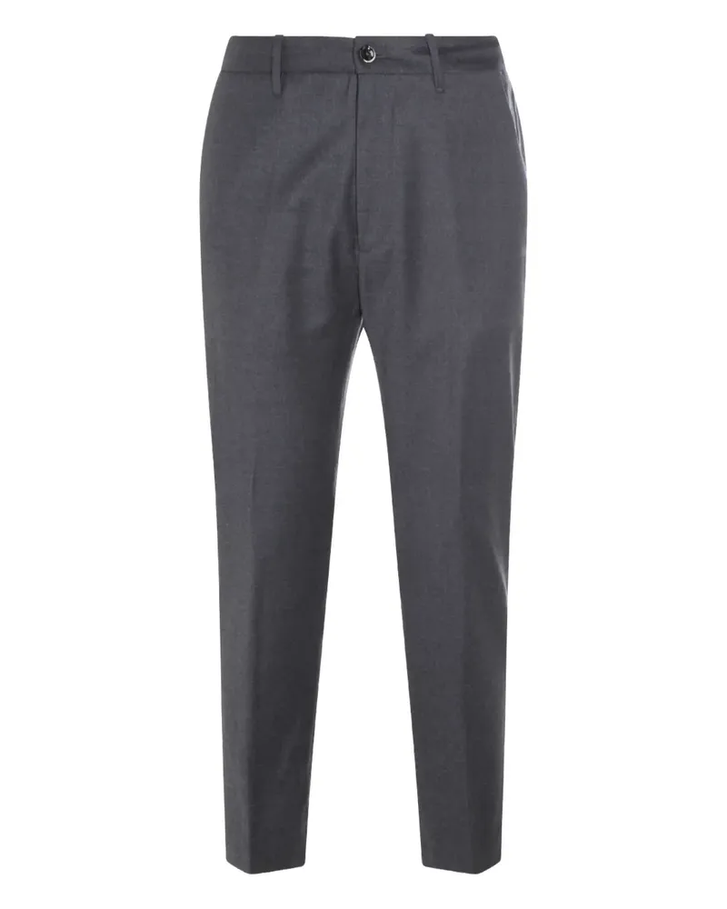 nine:inthe:morning buttoned trousers - Grau Grau