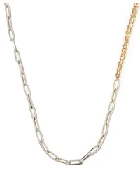 Yvonne Léon YVONN 18K YG RG WG COLLIER BOUCLE CHAIN Gold