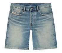 Jeans-Shorts mit geradem Bein