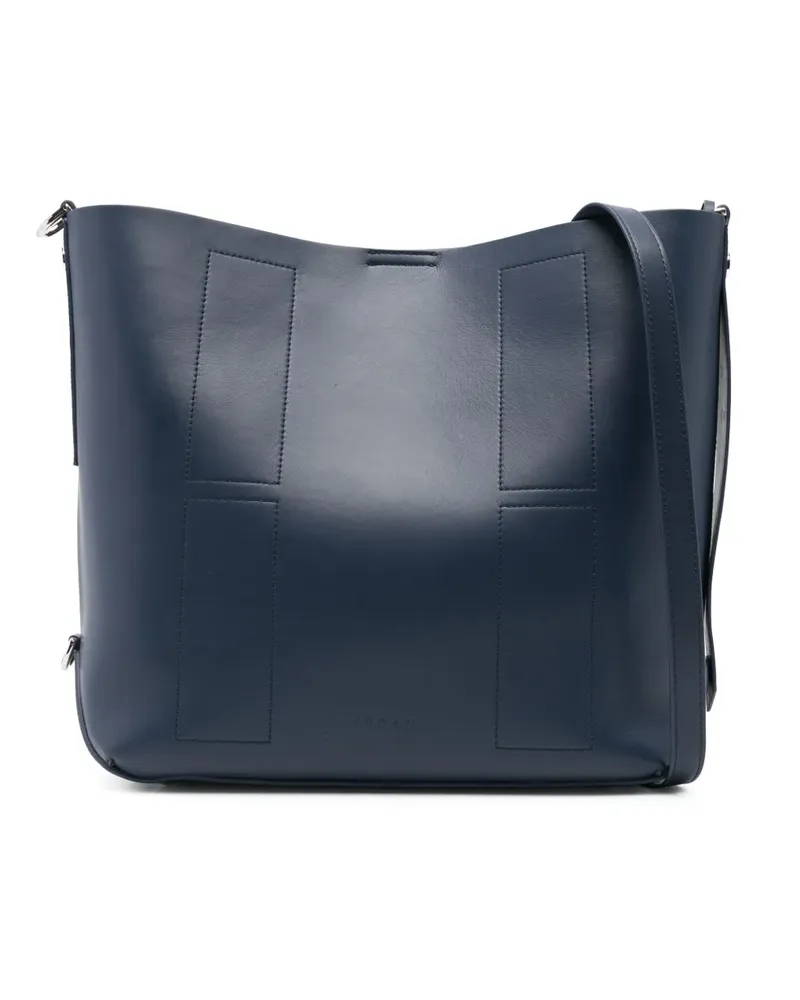 Hogan Mittelgroße Hocket Schultertasche - Blau Blau