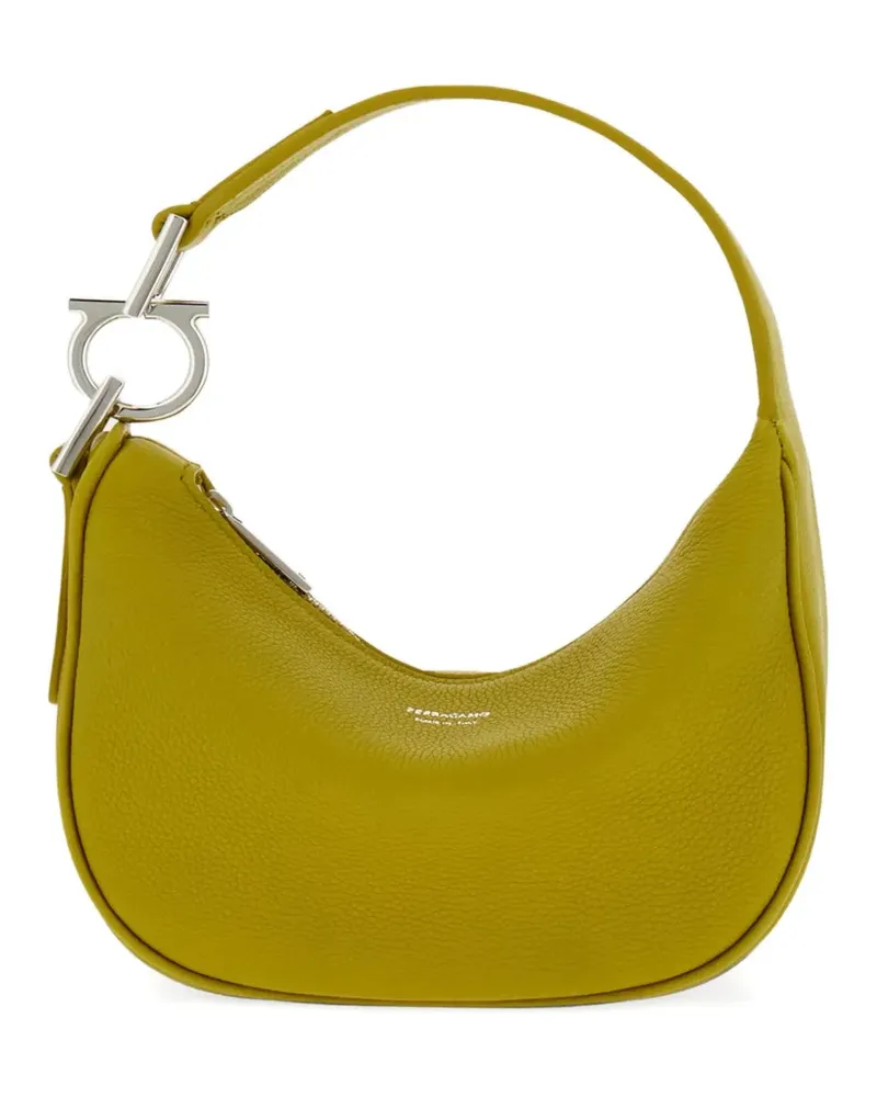 Ferragamo Mini North-South Tote Bag - LEMONGRASS Lemongrass