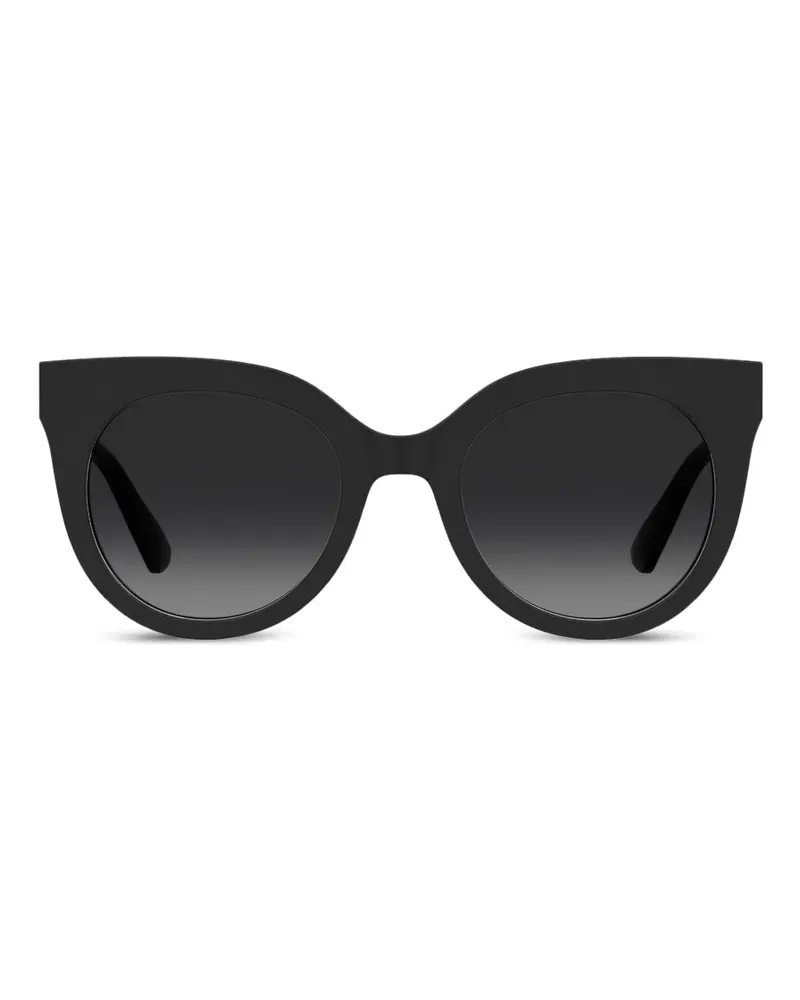 Moschino Cat-Eye-Sonnenbrille - Schwarz Schwarz
