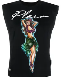 Philipp Plein Aloha Top Schwarz