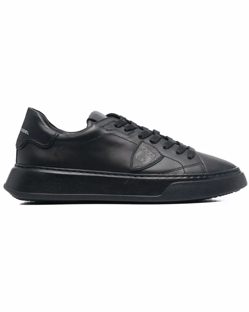 Philippe Model Temple Veau Sneakers - Schwarz Schwarz