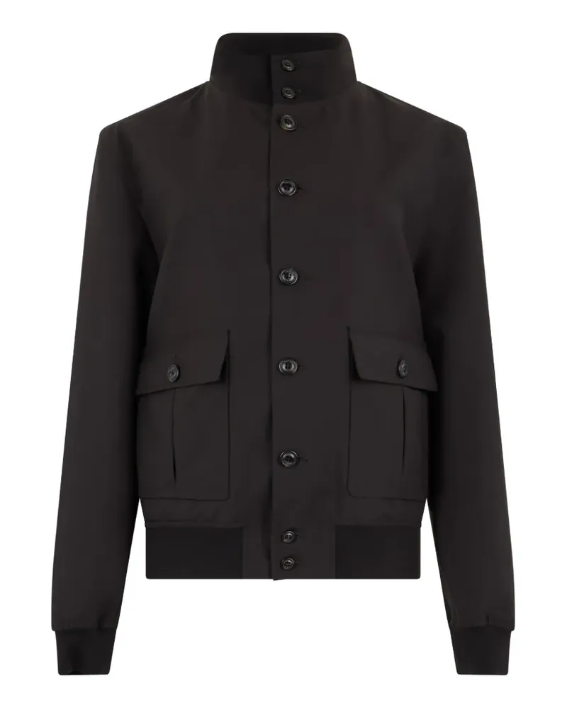 Valstar ino button-front bomber jacket - Braun Braun