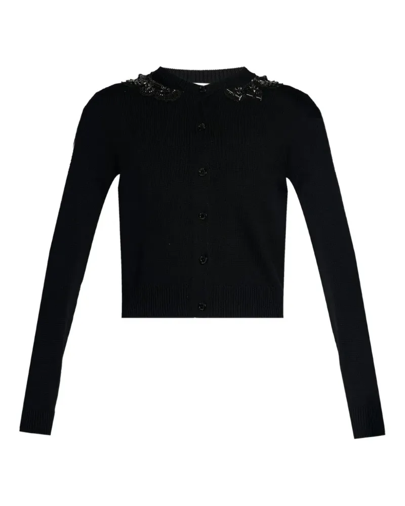 Erdem Verzierter Cardigan - Schwarz Schwarz